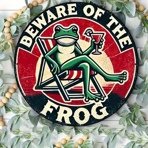 Beware the frog aluminum - of,