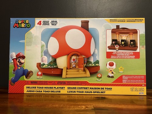 Deluxe toad house playset - house,